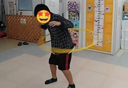 フラフープリレー