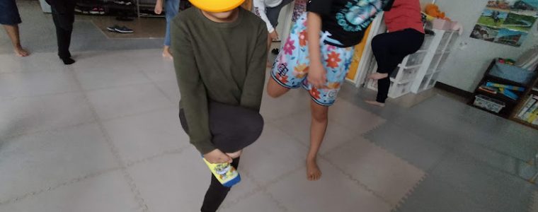 ✋姿勢保持・上肢下肢の運動👣